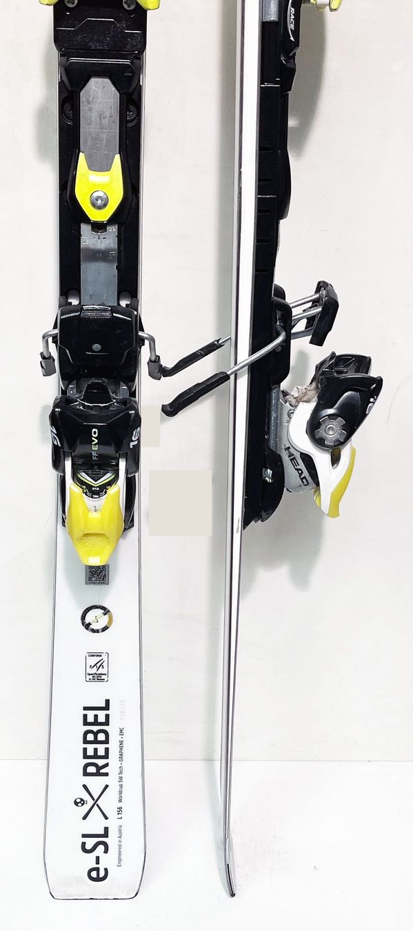 HEAD e-SL REBEL WORLDCUP FIS 156 cm; Slalom RENNSKI