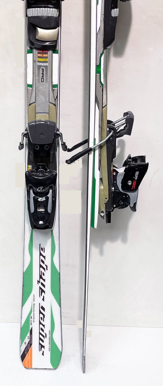 HEAD SUPERSHAPE MAGNUM, 163 cm mit Platte