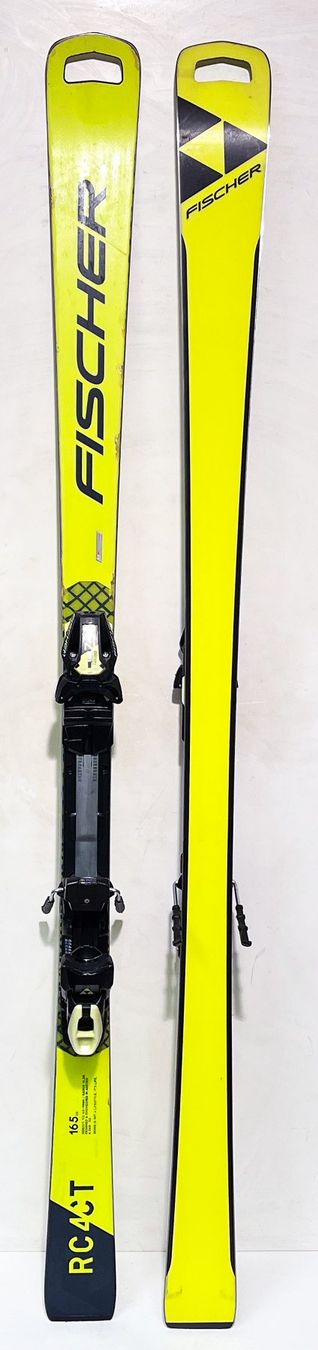 FISCHER RC4 CT 165 cm; Slalom RENNSKI mit Platte