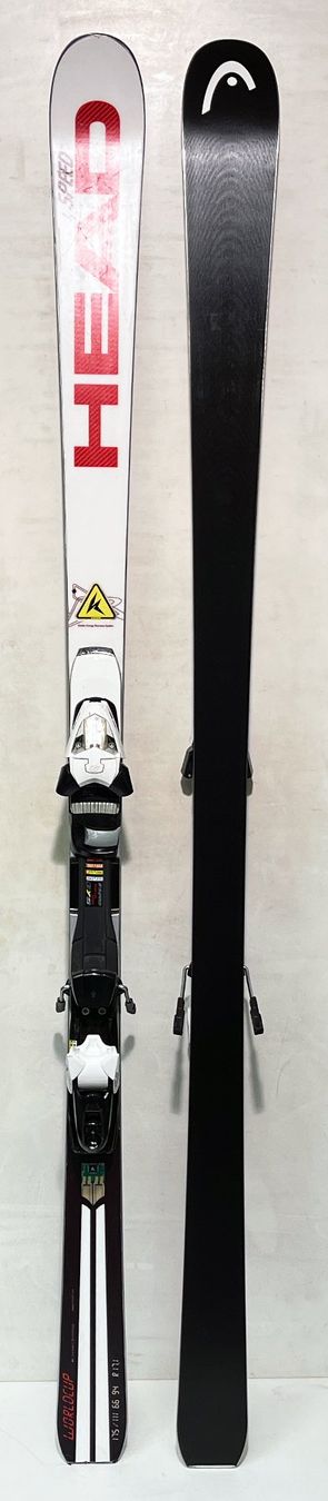 HEAD WORLDCUP i SPEED 175 cm; RENNSKI mit Platte