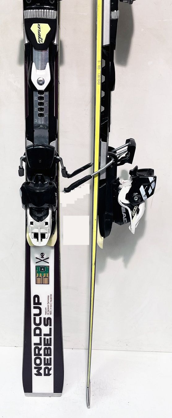 HEAD WORLDCUP REBELS i RACE 165 cm; RENNSKI mit Platte