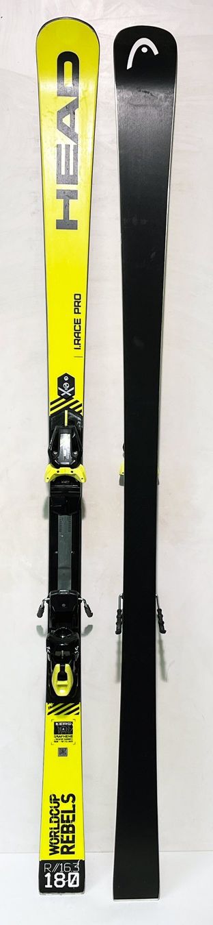 HEAD WORLDCUP REBELS i RACE PRO  180 cm; RENNSKI mit Platte