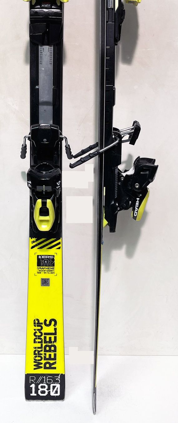 HEAD WORLDCUP REBELS i RACE PRO  180 cm; RENNSKI mit Platte