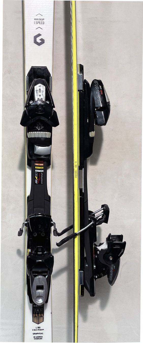 HEAD WORLDCUP REBELS i SPEED  180 cm; RENNSKI mit Platte