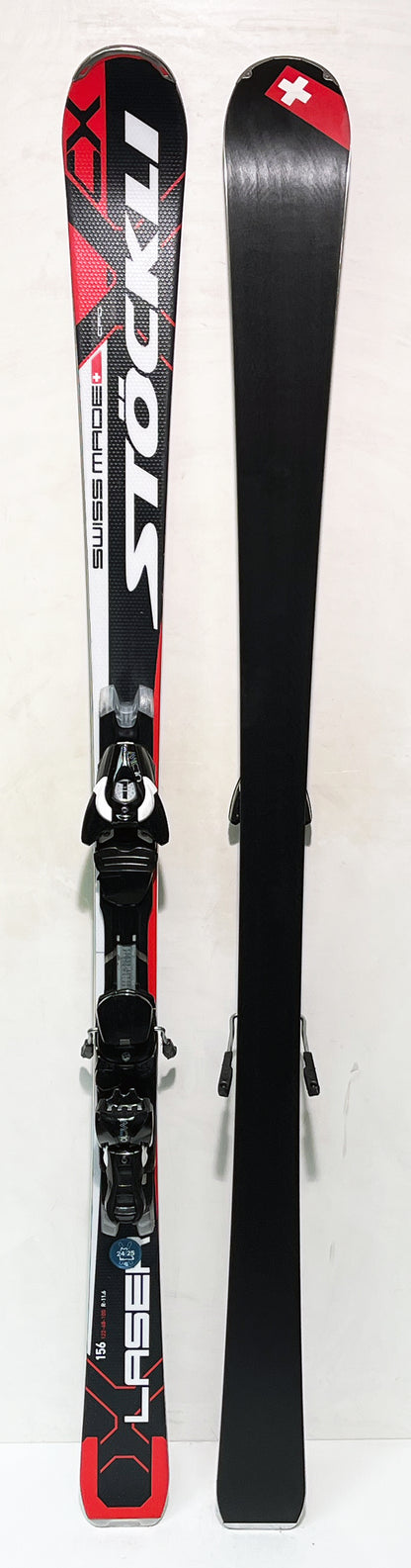 Stöckli LASER CX  156 cm; TOP drehfreudiger Ski