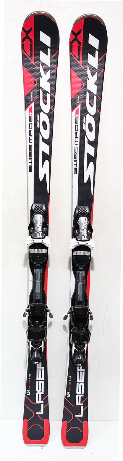 Stöckli LASER CX  149 cm; TOP drehfreudiger Ski
