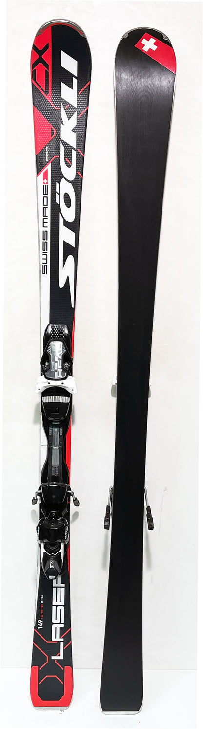 Stöckli LASER CX  149 cm; TOP drehfreudiger Ski