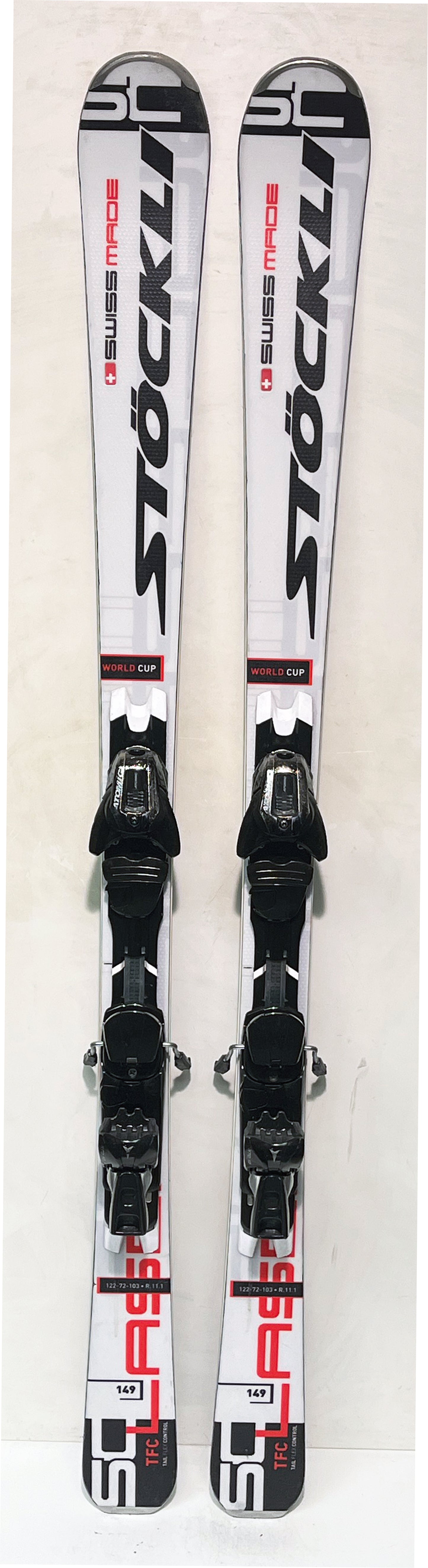 Stöckli LASER SC WORLDCUP TFC 146 cm; Rennski