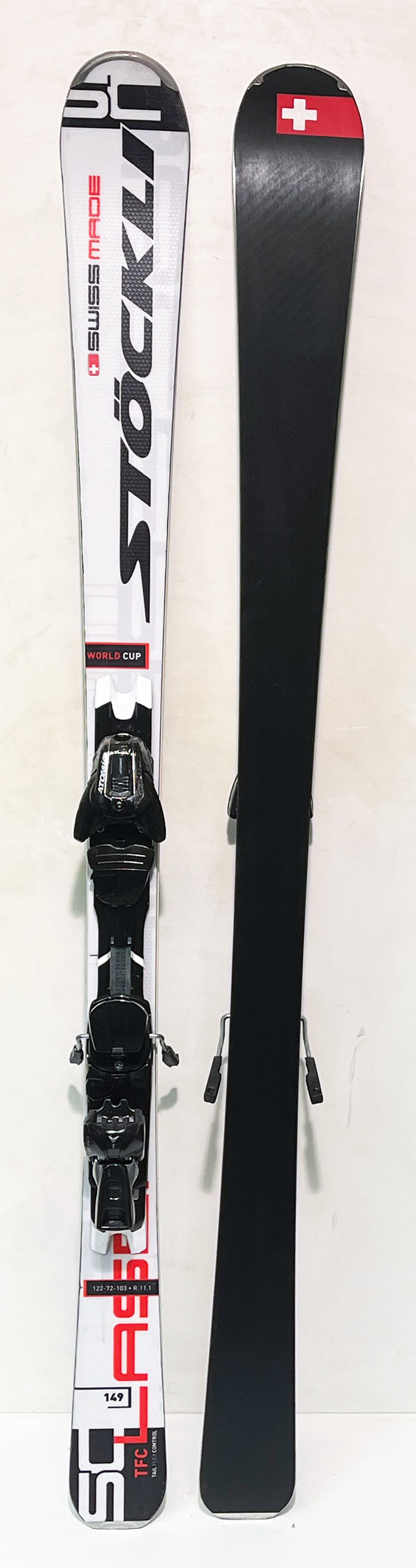 Stöckli LASER SC WORLDCUP TFC 146 cm; Rennski