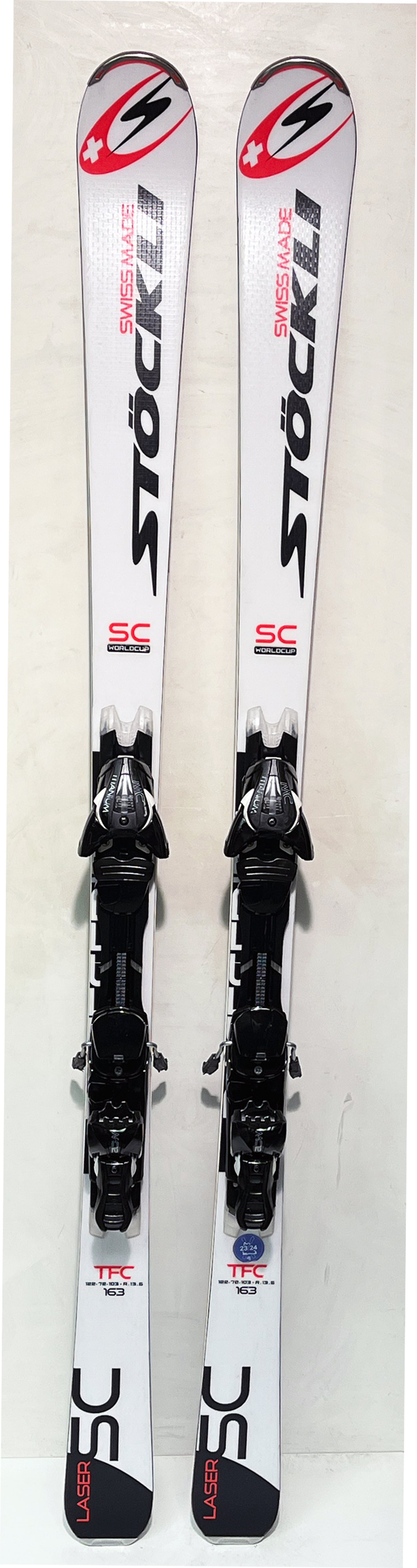Stöckli LASER SC WORLDCUP TFC 163 cm; Rennski