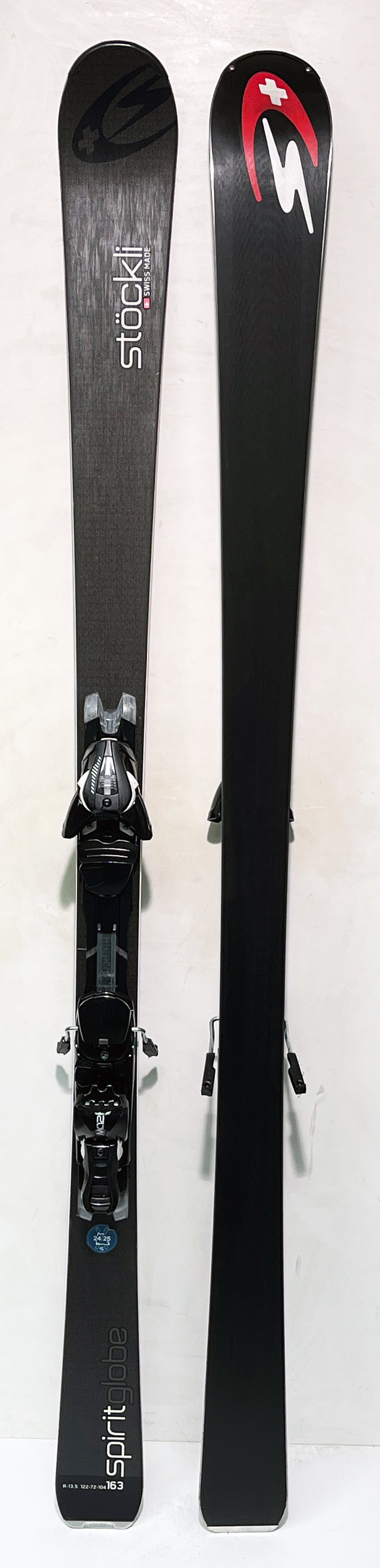 Stöckli SPIRIT GLOBE 163 cm; TOP drehfreudiger Ski