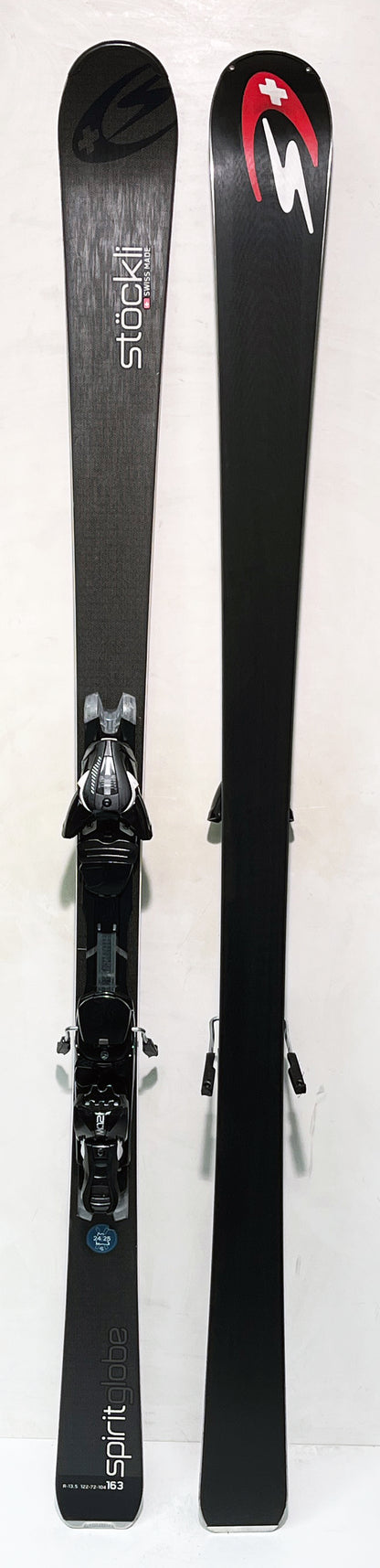 Stöckli SPIRIT GLOBE 163 cm; TOP drehfreudiger Ski
