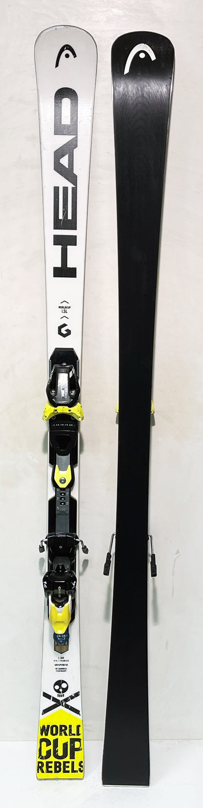 HEAD WORLDCUP REBELS i SL 160 cm; Slalom Rennski mit Platte