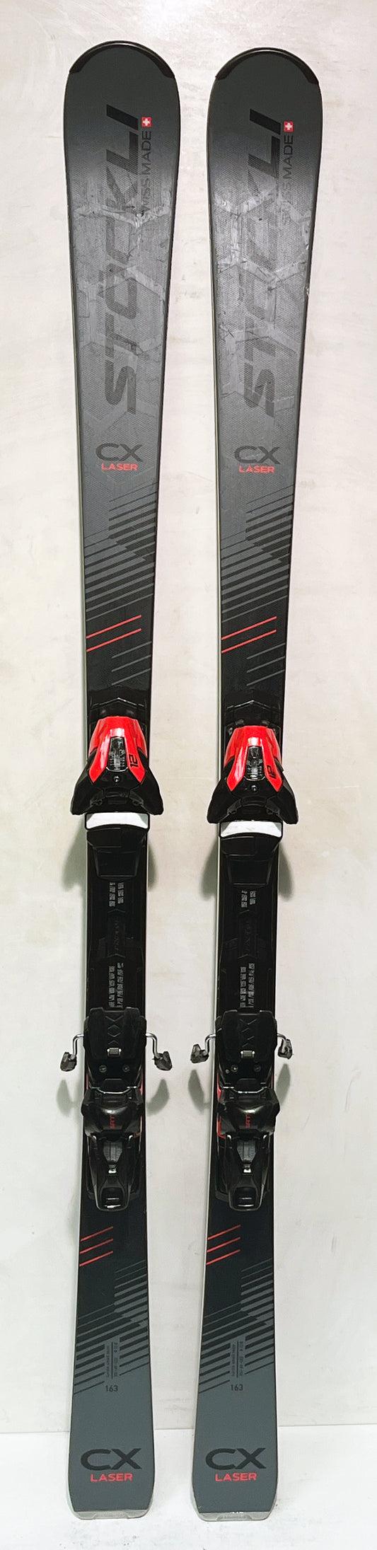 Stöckli LASER CX 163 cm; Model 2022; mit SRT SPEED Platte