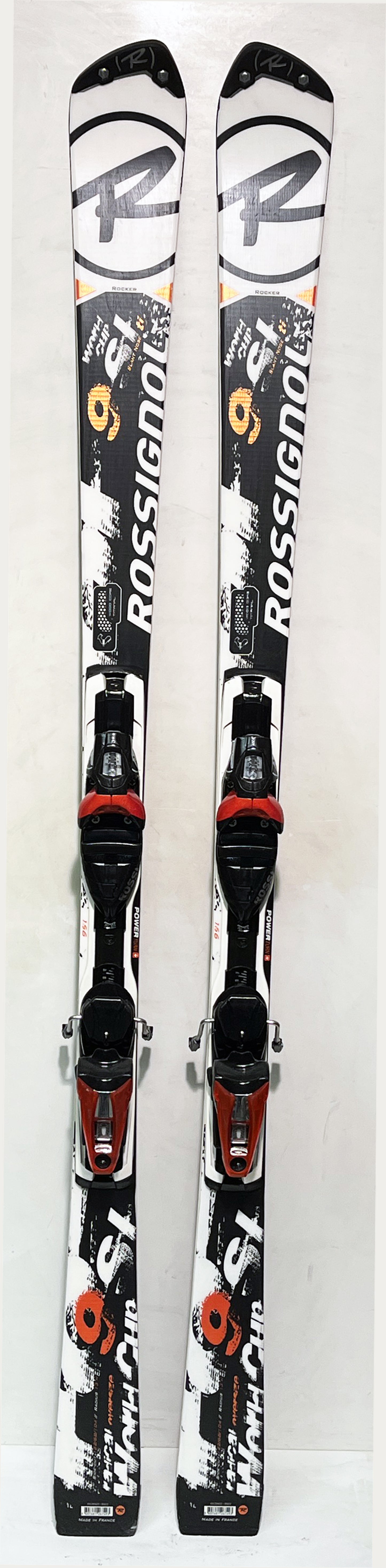 Rossignol 9St WORLDCUP 166 cm; Rennski mit Platte