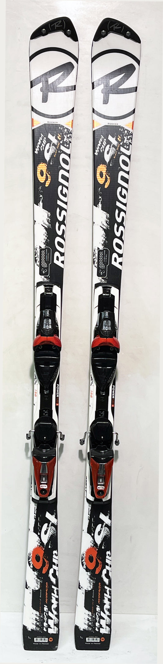 Rossignol 9St WORLDCUP 166 cm; Rennski mit Platte