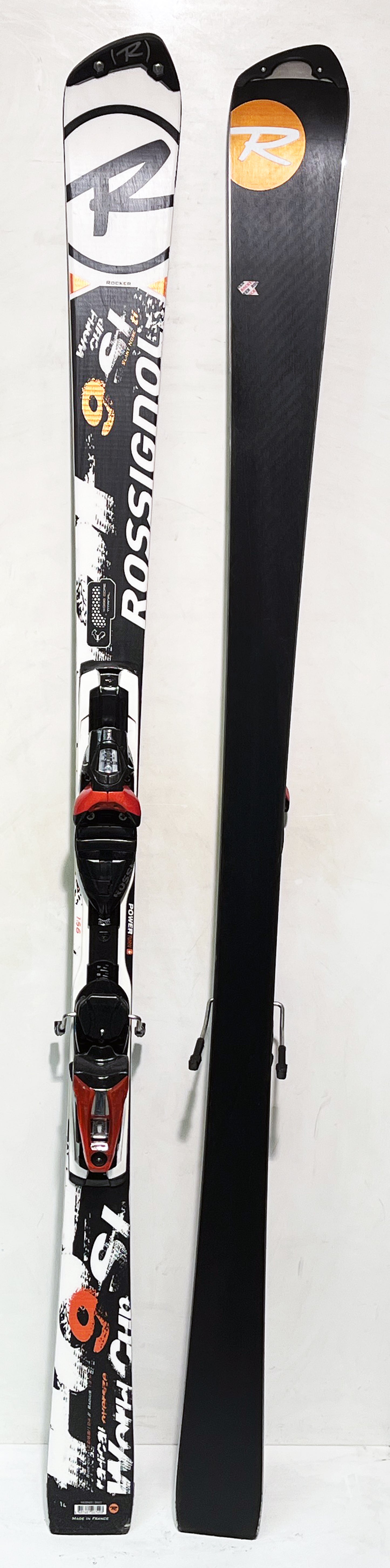 Rossignol 9St WORLDCUP 166 cm; Rennski mit Platte