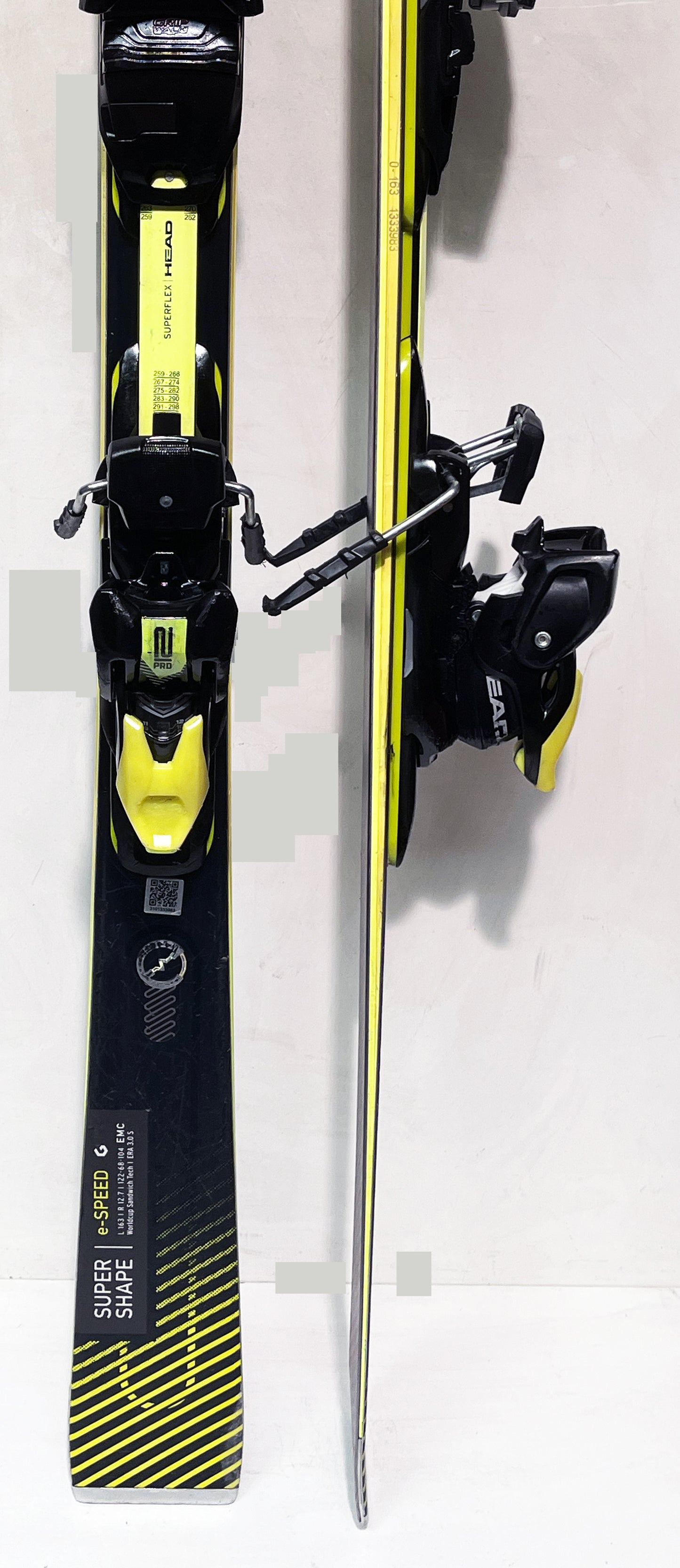 HEAD SUPERSHAPE e-SPEED 163 cm