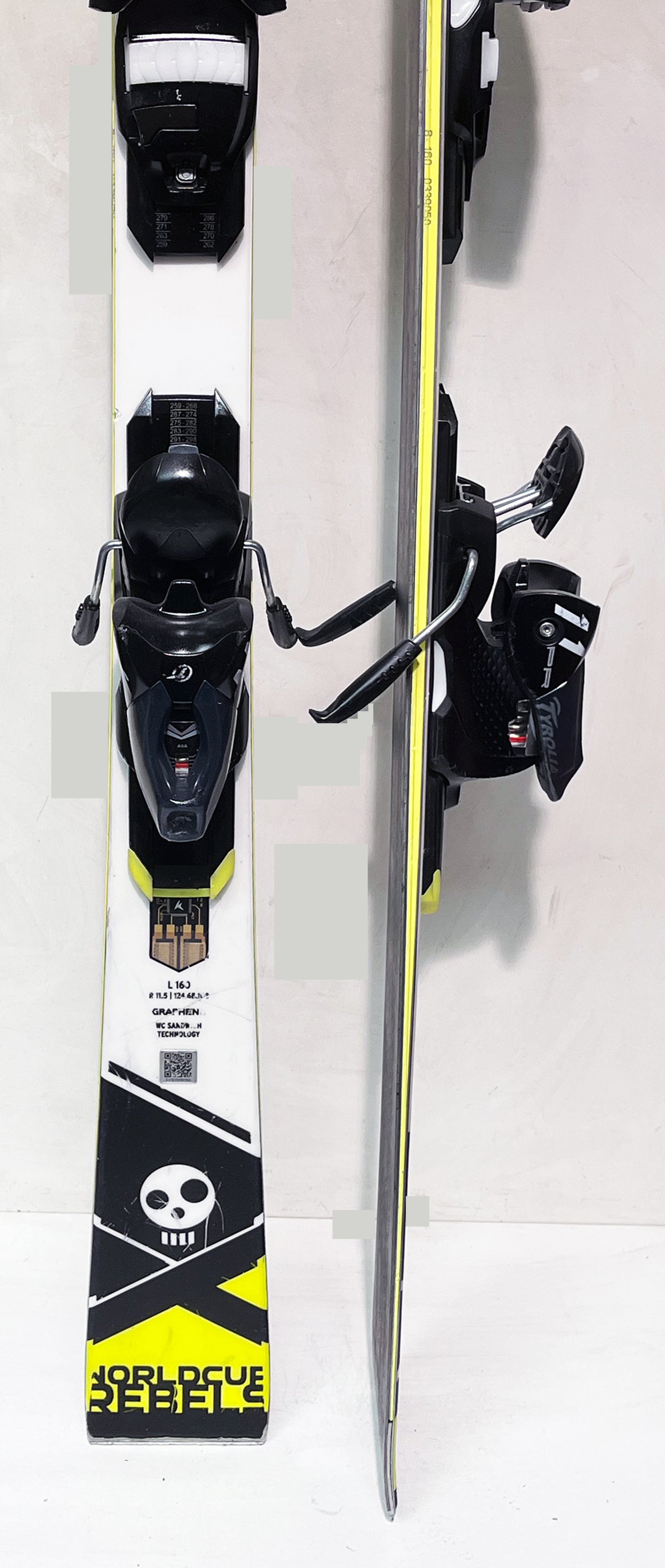 HEAD WORLDCUP REBELS i SL 160 cm