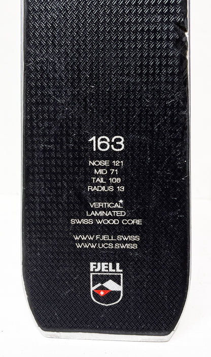 FJELL W2 – Schweizer Premium-Ski 163 cm