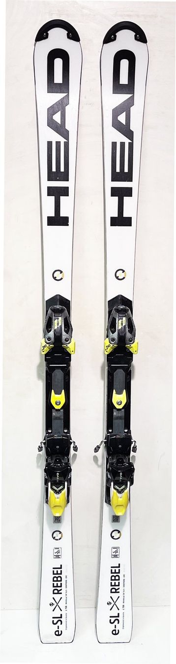 HEAD e-SL REBEL WORLDCUP FIS 156 cm; Slalom RENNSKI