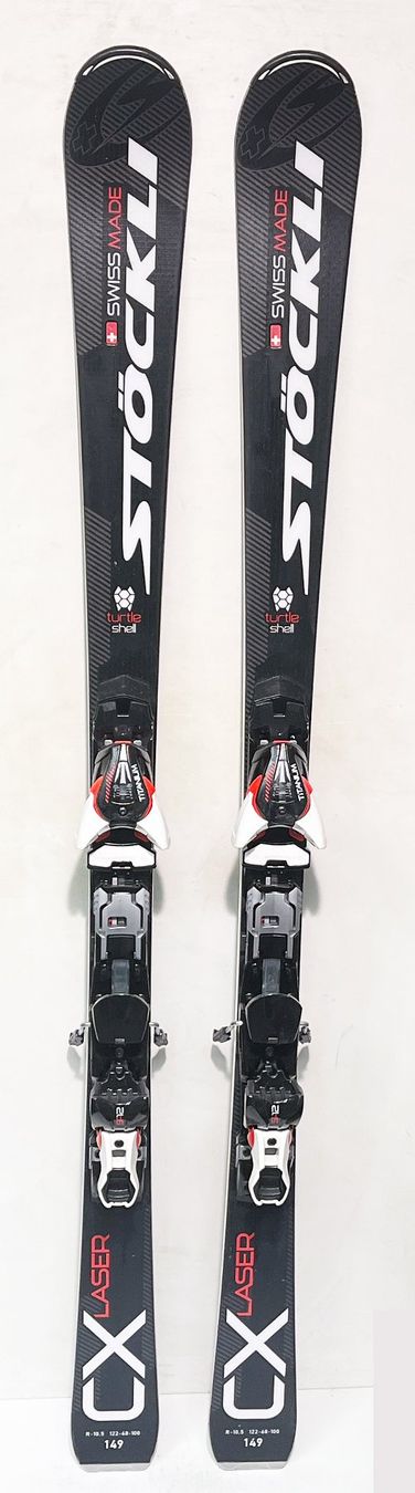 Stöckli LASER CX 149 cm; drehfreudiger Ski mit Platte