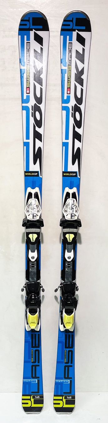 Stöckli LASER SL WORLDCUP 165 cm; Slalom Rennski mit Pl