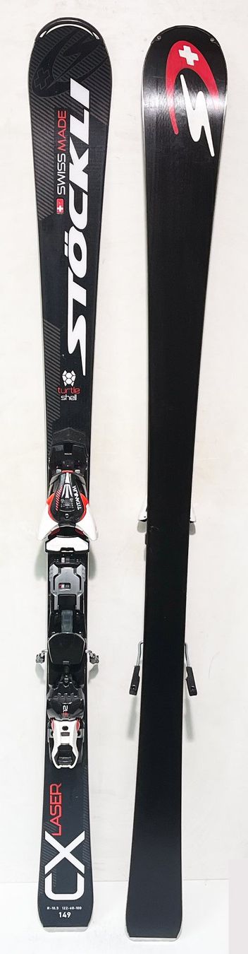 Stöckli LASER CX 149 cm; drehfreudiger Ski mit Platte