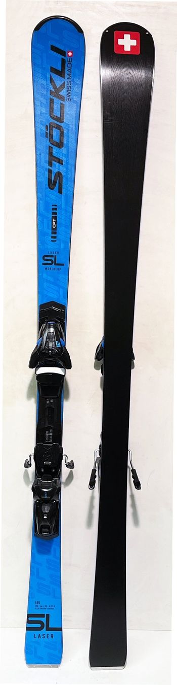 Stöckli LASER SL WORLDCUP 155 cm Model 2024 mit Platte