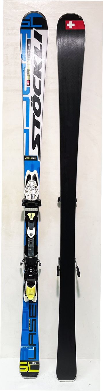 Stöckli LASER SL WORLDCUP 165 cm; Slalom Rennski mit Pl