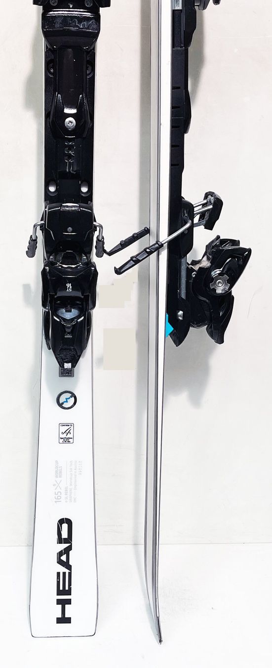 HEAD e-SL REBEL WORLDCUP FIS 165 cm; Slalom RENNSKI