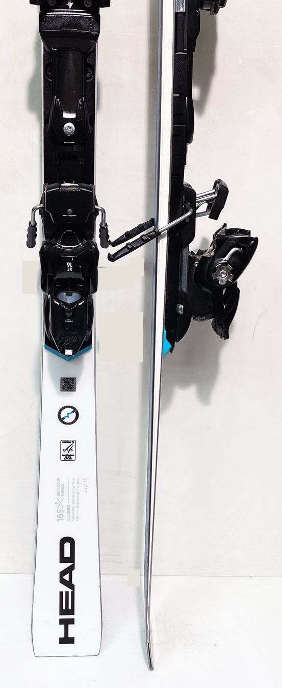 HEAD e-SL REBEL WORLDCUP FIS 165 cm; Slalom RENNSKI