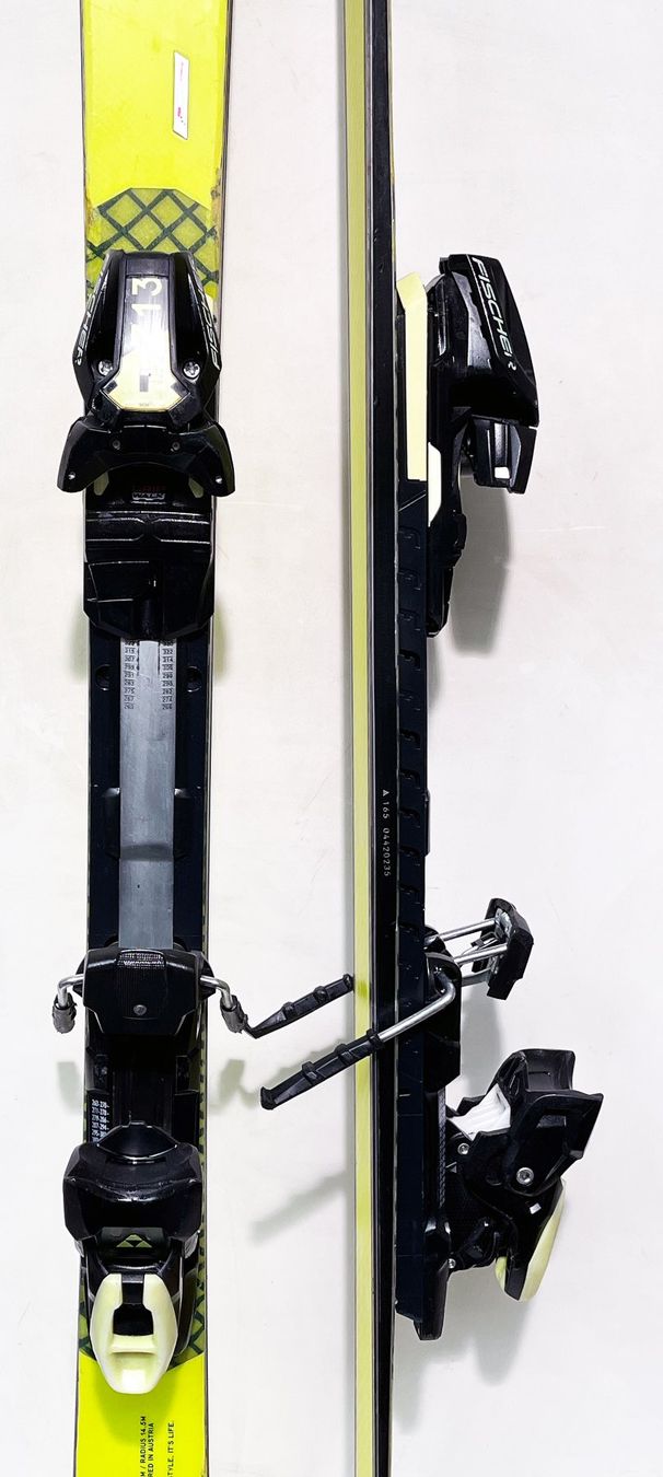 FISCHER RC4 CT  165 cm; Slalom RENNSKI mit Platte