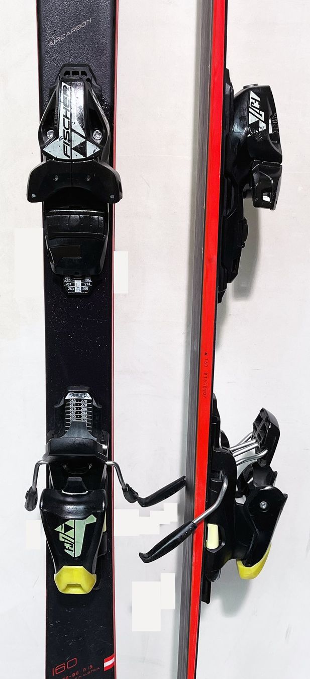 FISCHER RC4 „THE CURV“ 160 cm; leichter Ski