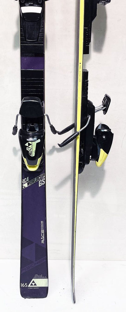 FISCHER RC4 WORLDCUP GS FIS 165 cm; RENNSKI mit Platte