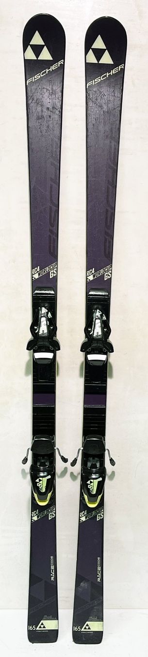 FISCHER RC4 WORLDCUP GS FIS 165 cm; RENNSKI mit Platte