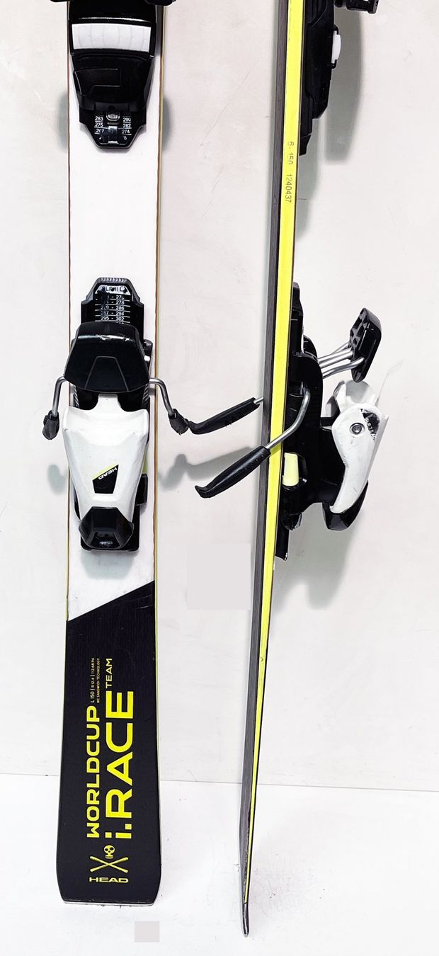 HEAD WORLDCUP i RACE Team  150 cm; Juniot RENNSKI mit Holzke