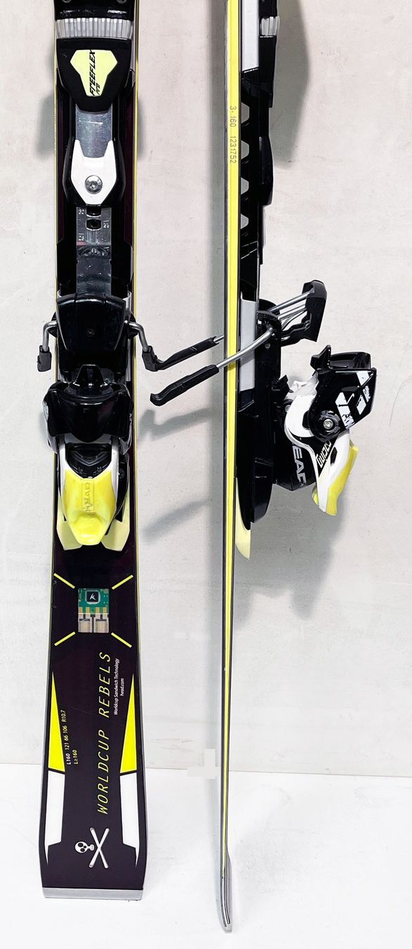 HEAD WORLDCUP REBELS i SL  160 cm; Slalom-RENNSKI mit Platte