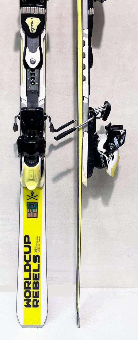 HEAD WORLDCUP REBELS i SPEED  175 cm; RENNSKI mit Platte