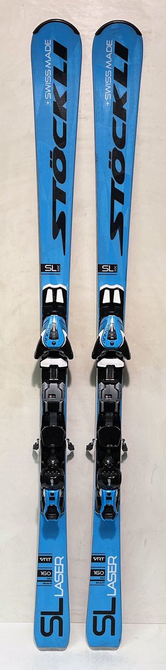 Stöckli LASER SL VRT 160 cm; Slalom Ski mit Platte