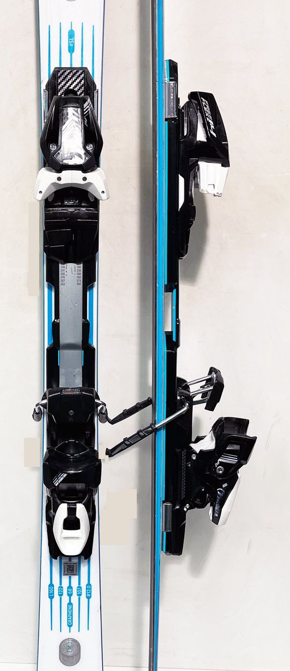 HEAD e SL   160 cm; mit Platte. Neue e-Head Test Reihe