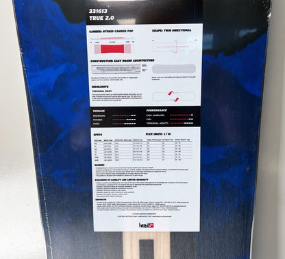 HEAD TRUE 2.0 BLUE  159 cm; FABRIKNEU; OVP