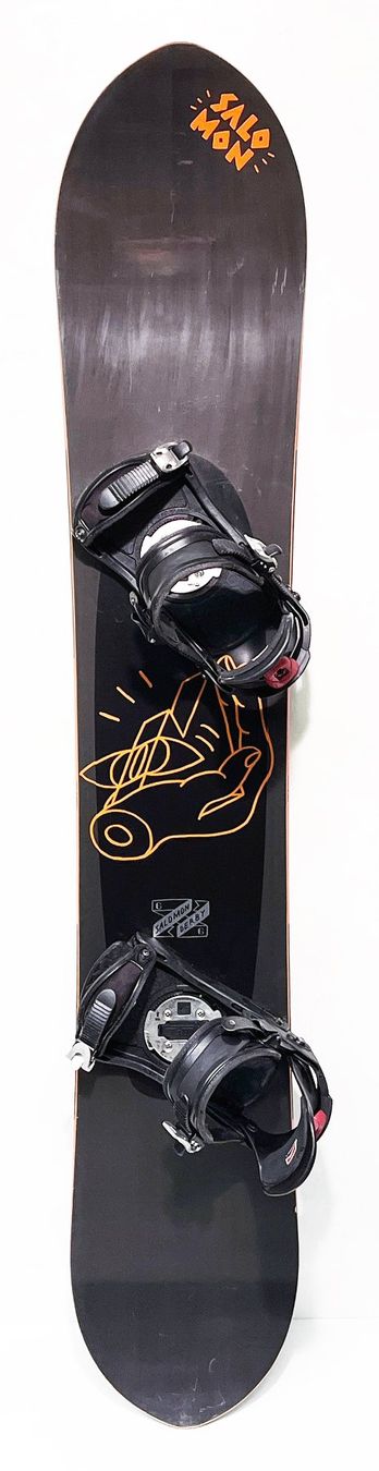Snowboard Salomon DERBY  165 cm; Holzkern-Konstruktion