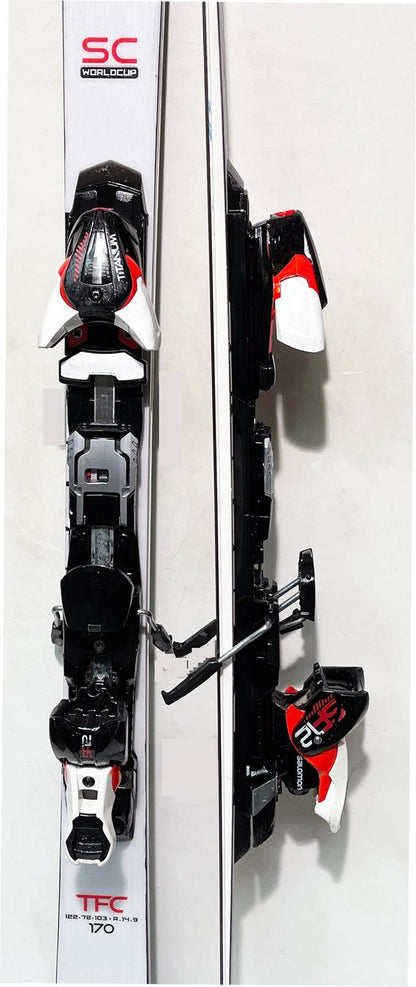 Stöckli LASER SC WORLDCUP TFC, 170 cm; RENNSKI mit Platte