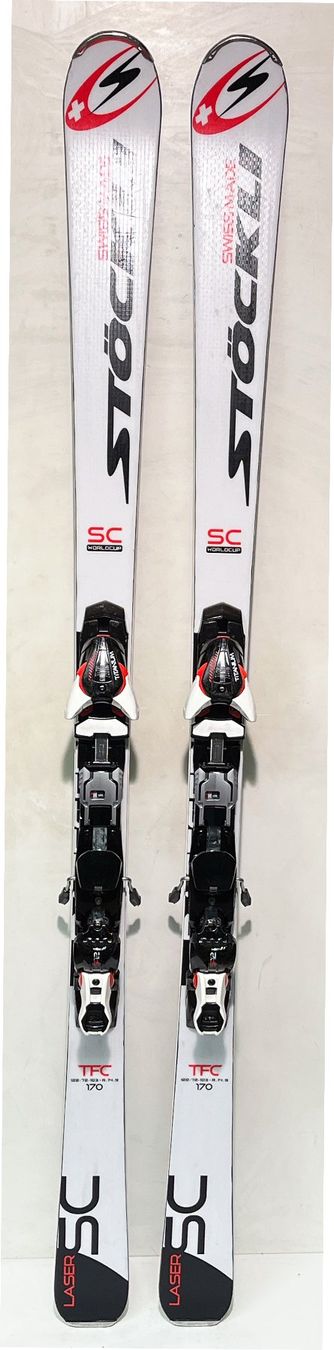 Stöckli LASER SC WORLDCUP TFC, 170 cm; RENNSKI mit Platte