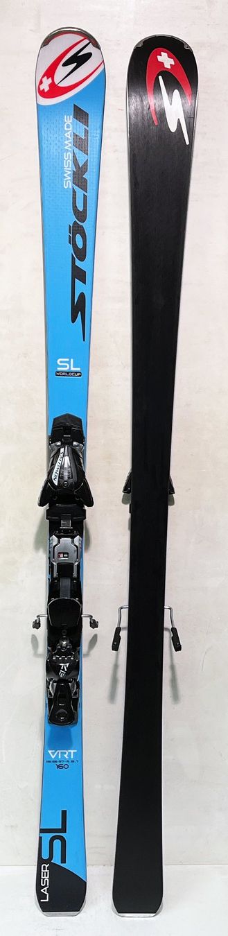 Stöckli LASER SL WORLDCUP   160 cm; Slalom-RENNSKI mit Platt