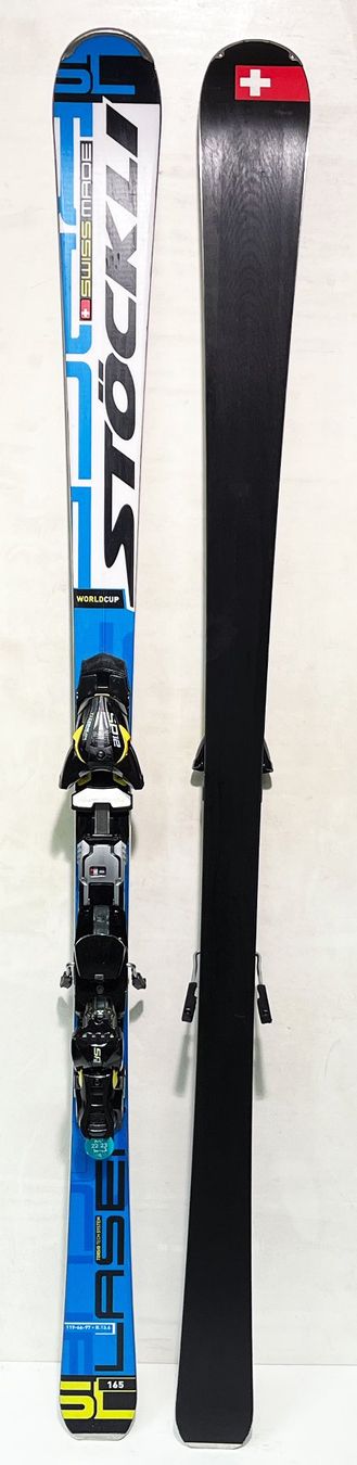 Stöckli LASER SL WORLDCUP  165 cm; Slalom-RENNSKI mit Platte