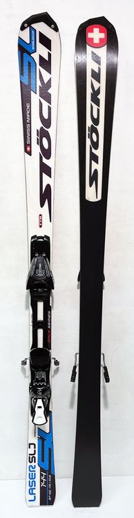 Stöckli LASER SLJ WORLDCUP   144 cm; Slalom Rennski mit Plat