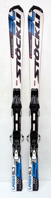 Stöckli LASER SLJ WORLDCUP   144 cm; Slalom Rennski mit Plat
